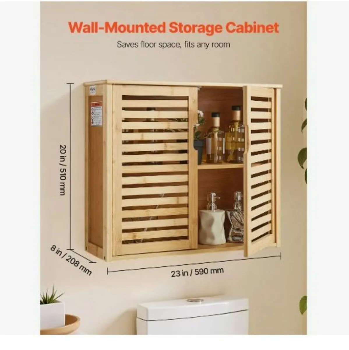 Bathroom Wall Cabinet - Image 2