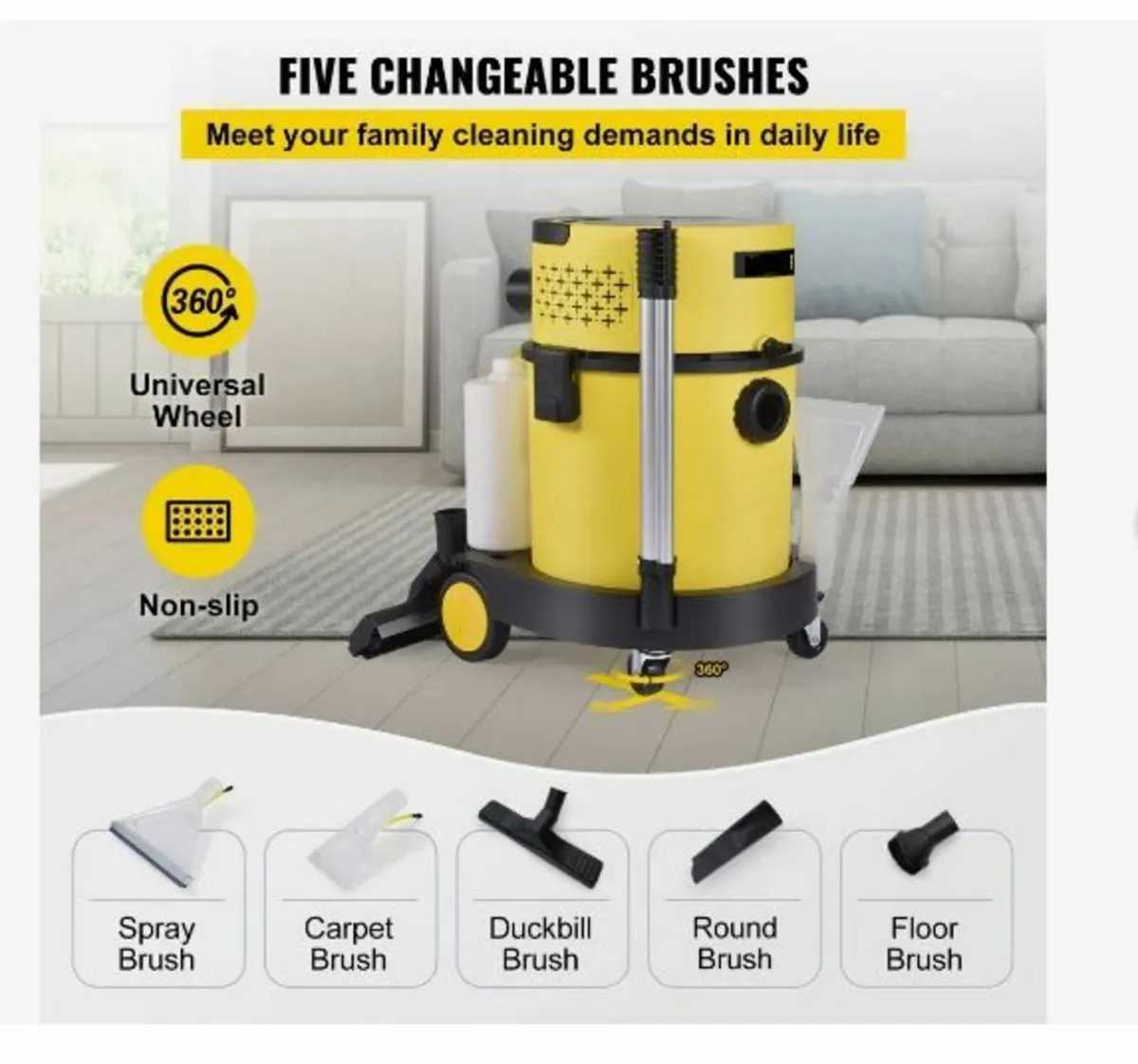 Wet Dry Vacuum Cleaner - Image 3