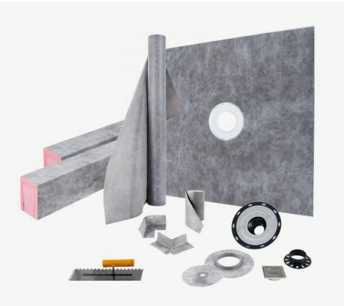 Shower Curb Kit, 48"x48" Watertight Shower - Image 1