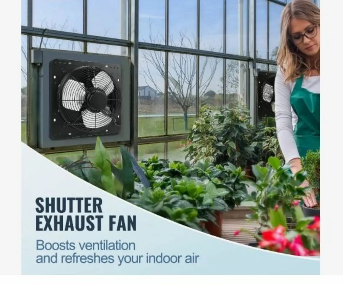 Shutter Exhaust Fan, 305 mm - Image 2