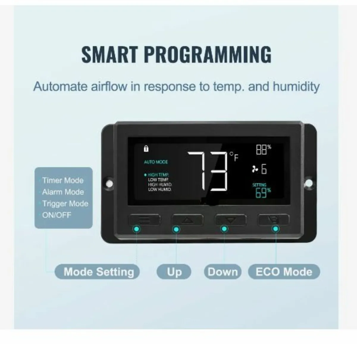 Shutter Exhaust Fan, 305 mm - Image 3