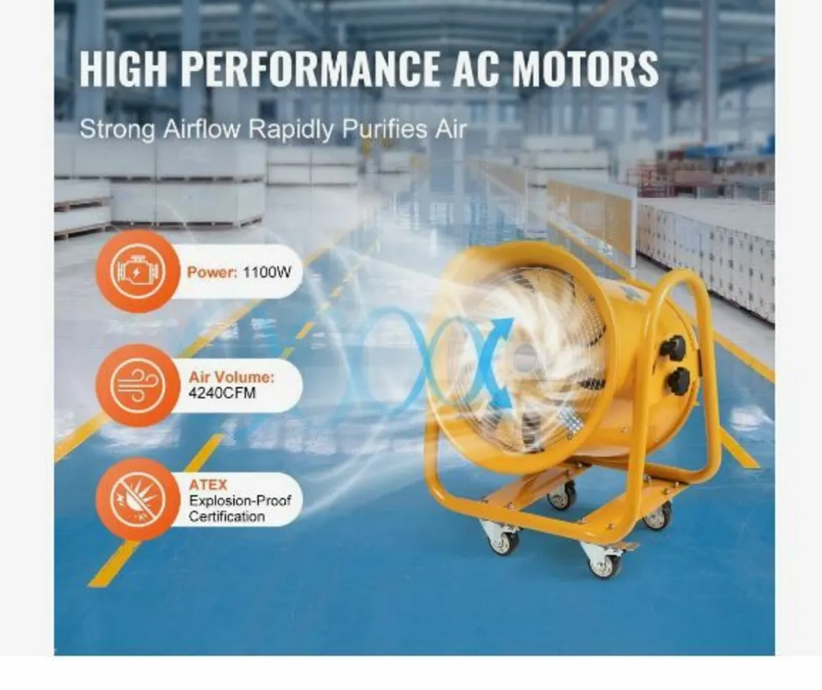 Portable Ventilator, 406.4mm - Image 2