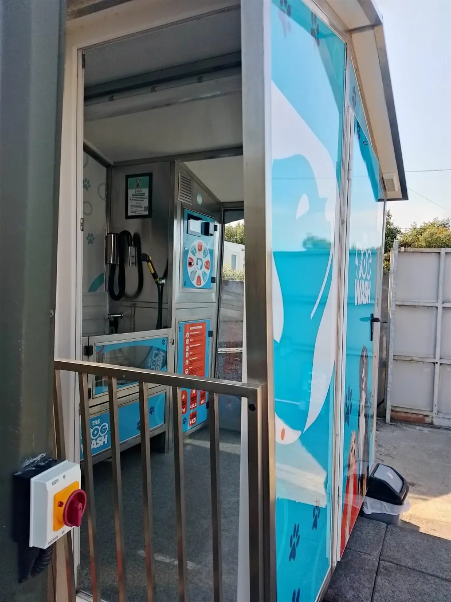 Self-service dog wash