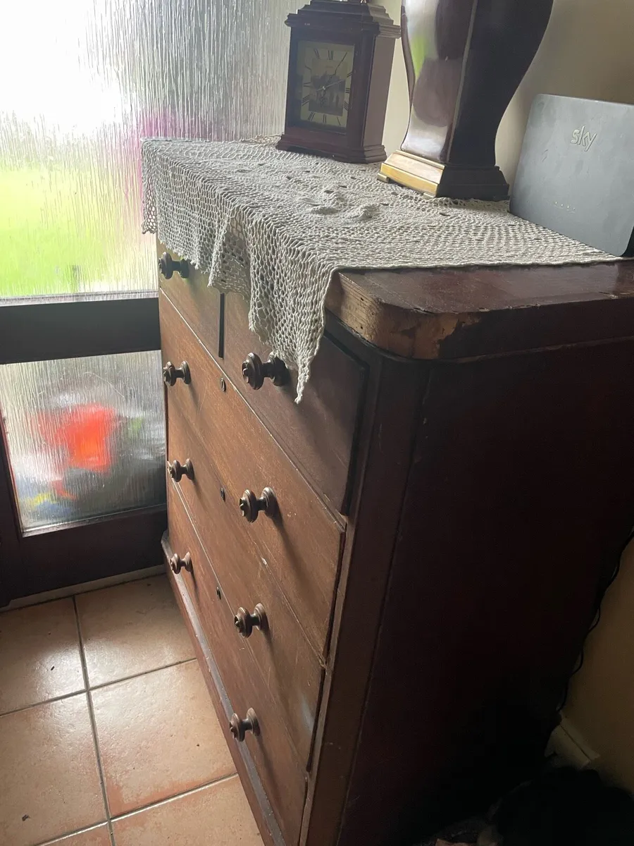 Antique chest of drawers - Image 4