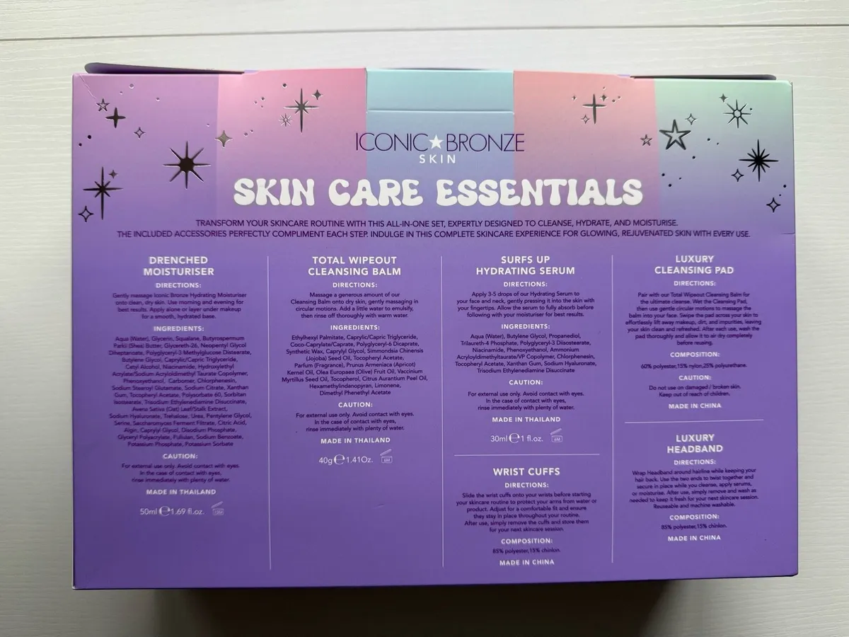 New Iconic Bronze Skin Care Essentials Gift Set - Image 2