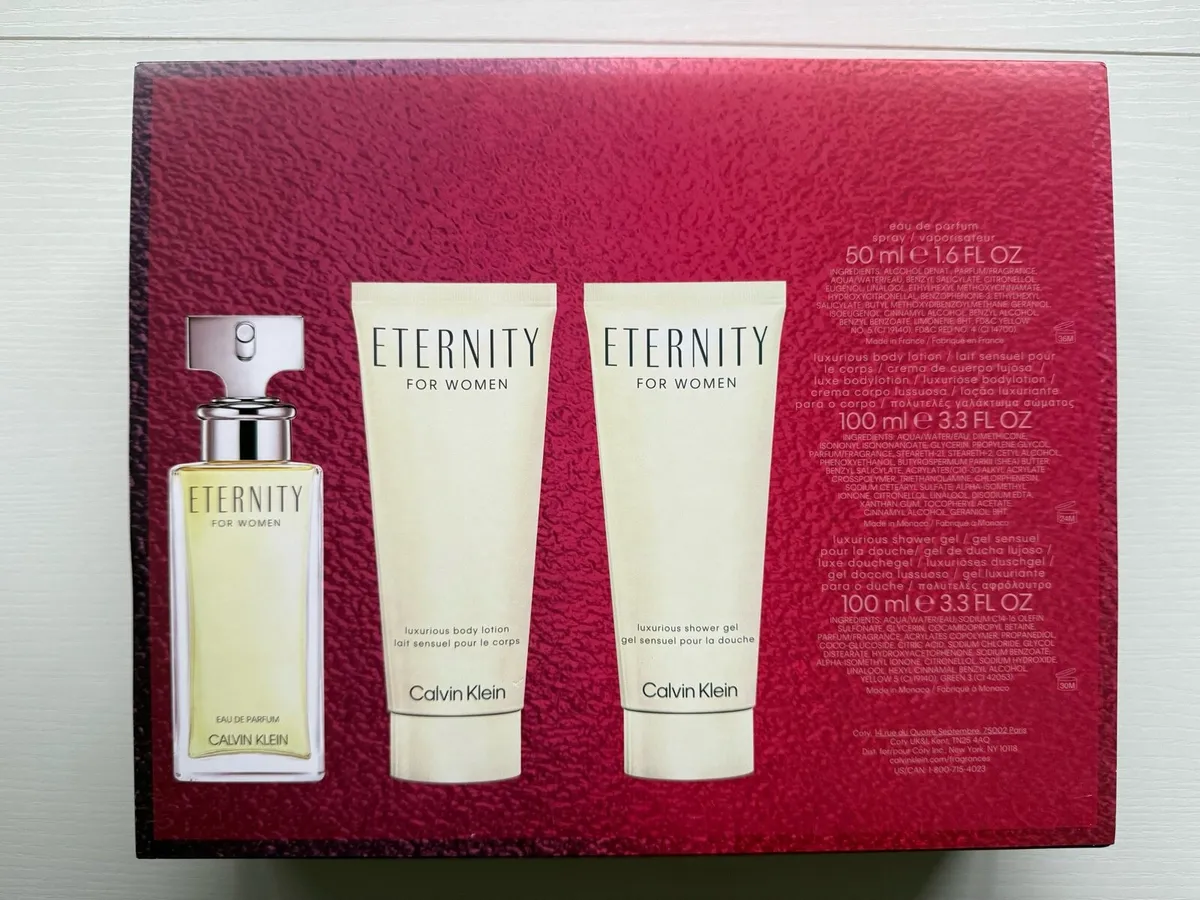 New women Calvin Klein Eternity EDP gift set - Image 2