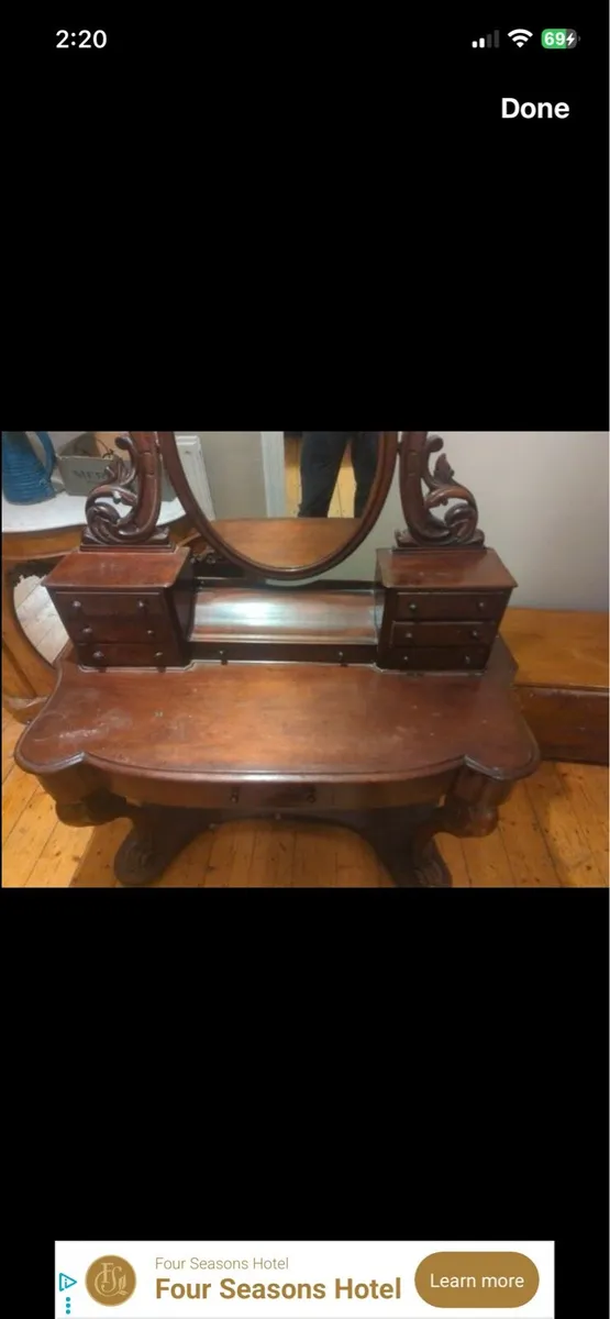 Antique dressing table - Image 1