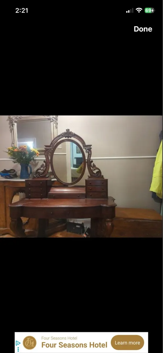 Antique dressing table - Image 3