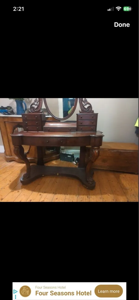Antique dressing table - Image 4
