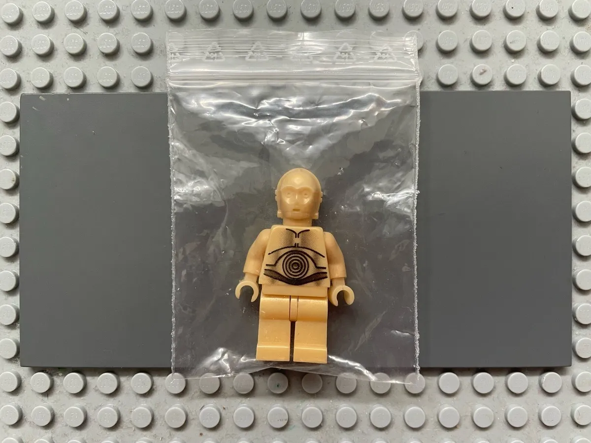 lego star wars sw0010 C-3PO minifigure - Image 3