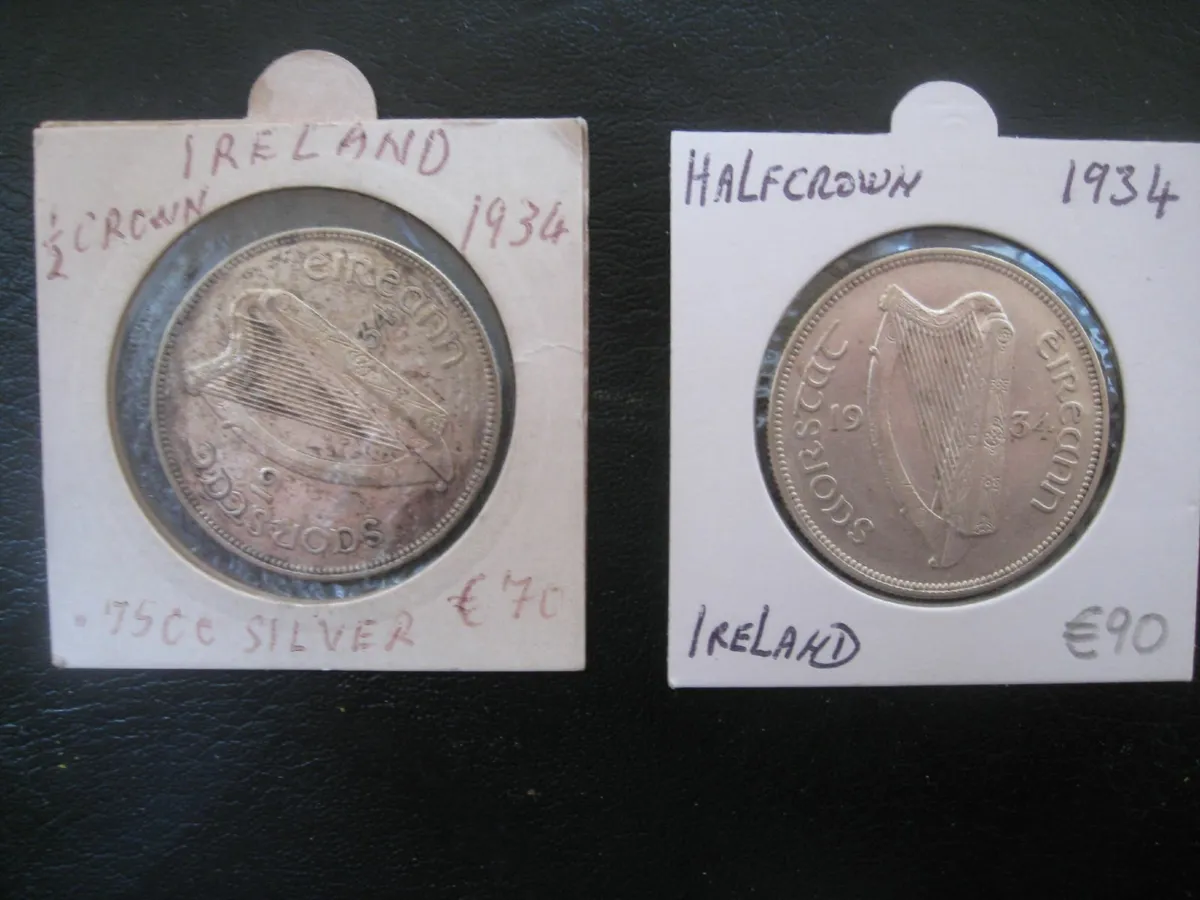 Irish Half Crowns 1930's - Various Prices - Image 4