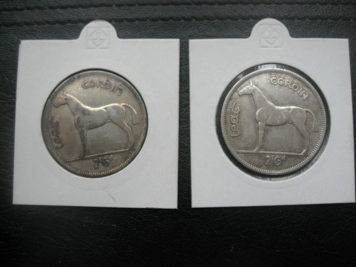 Irish Half Crowns 1940's - Various Prices - Image 3