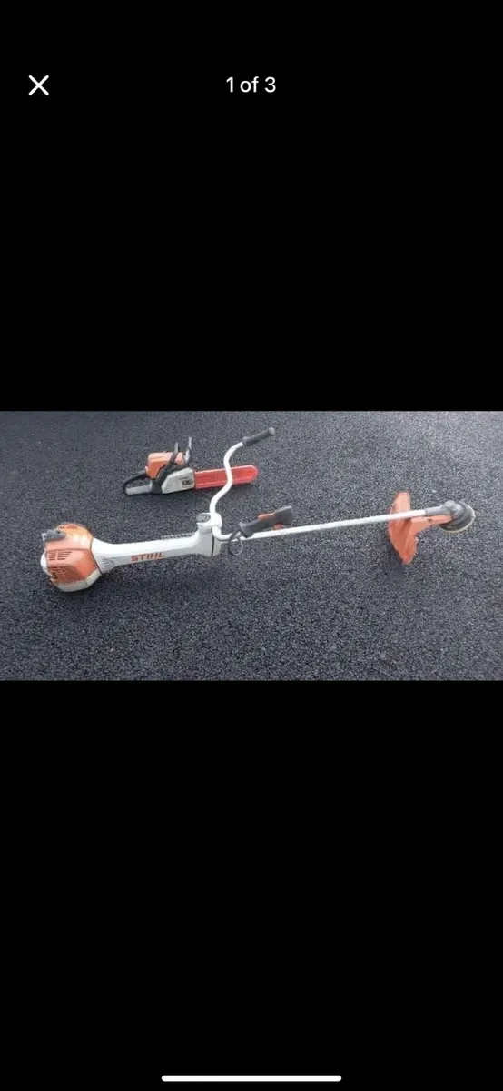 Sthil grass trimmers and chainsaw