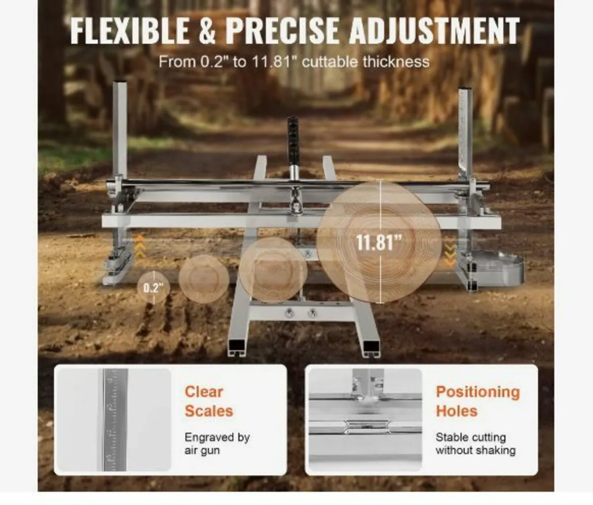Chainsaw Mill and Rail Mill Guide System - Image 4