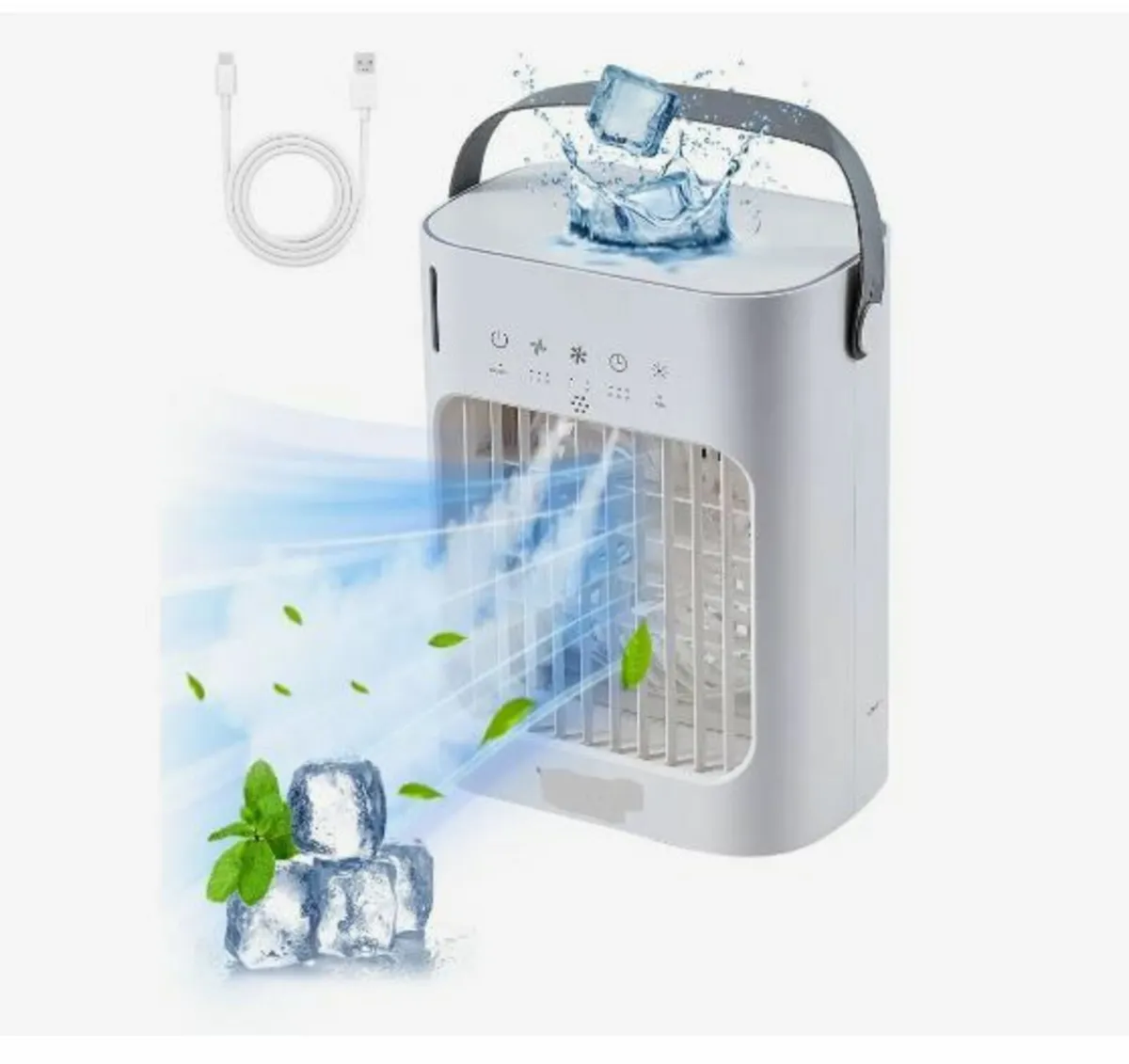 Portable Air Conditioner, 4-in-1 Evaporative - Image 1