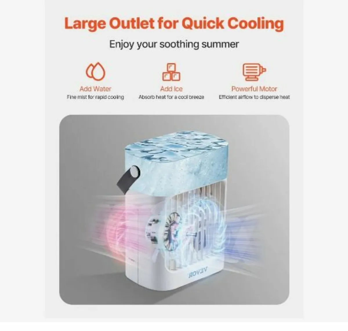 Portable Air Conditioner, 4-in-1 Evaporative - Image 2