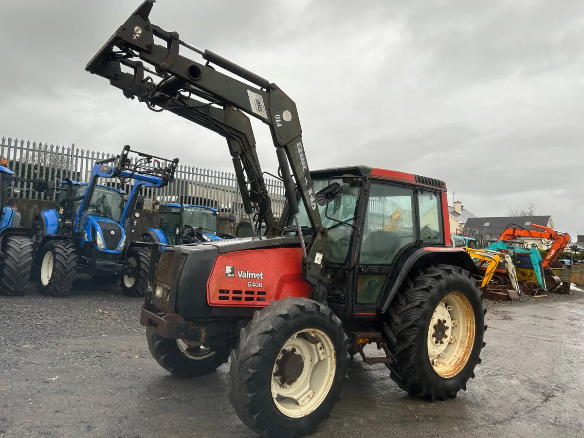 1997 Valmet 6400 with Quicke loader - Image 1