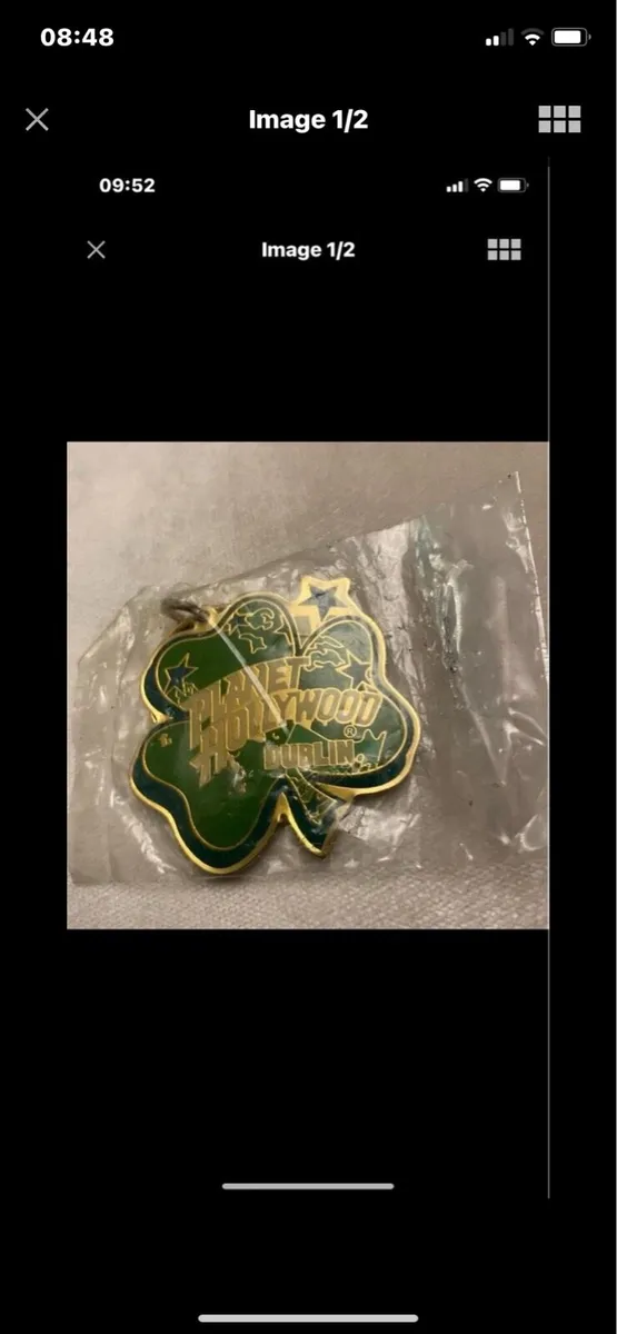 Very Rare Planet Hollywood Dublin Key Ring - Image 1