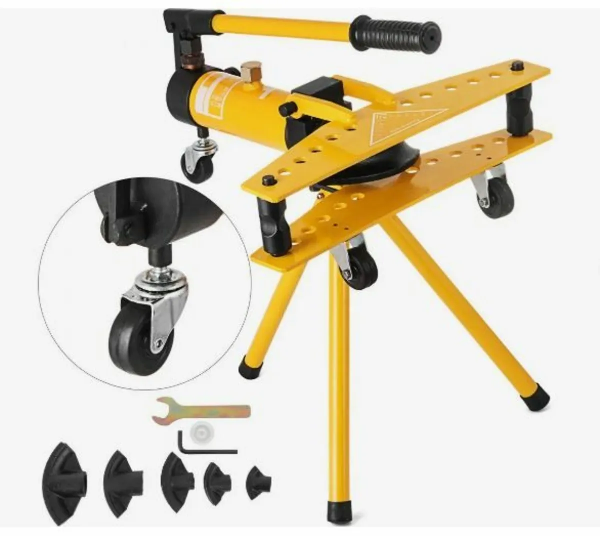 Manual Hydraulic Pipe Tube Bender Machine 10 Ton - Image 1