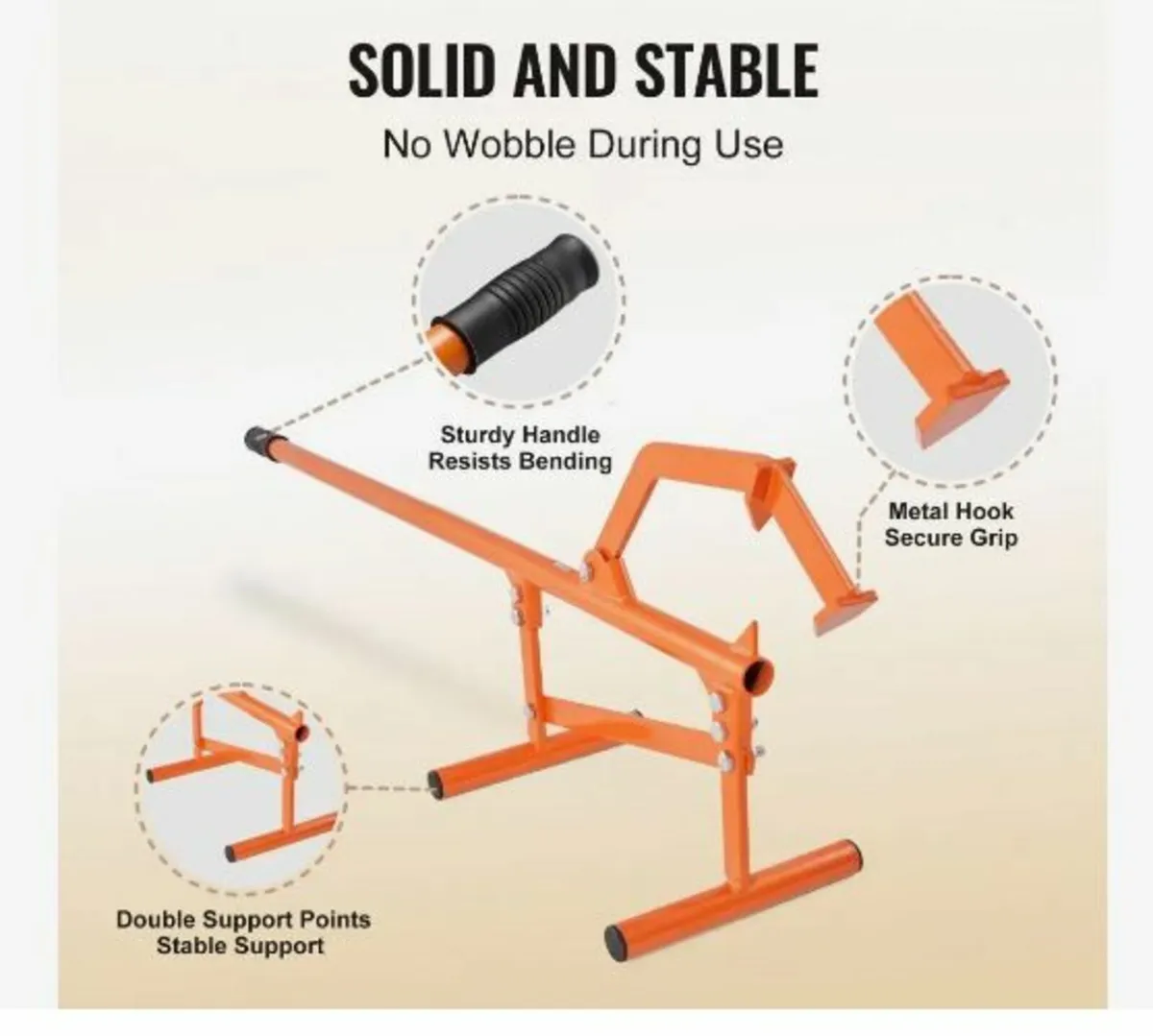 Timberjack, 46.5 in, Heavy Duty Steel Log Lifter - Image 2