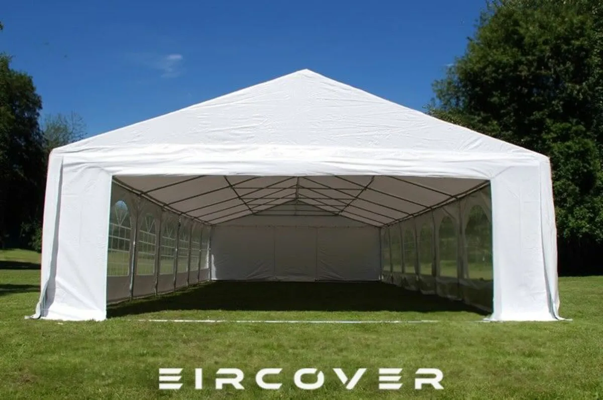 Premium Marquee 6m x12m  PVC cover / ground frame - Image 1