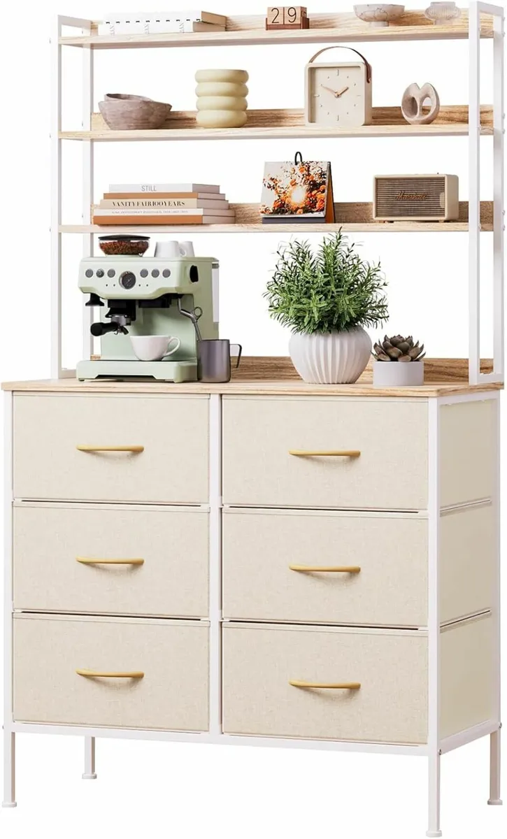 Chest of Drawers Bedroom, 80cm Dressing Table - Image 2