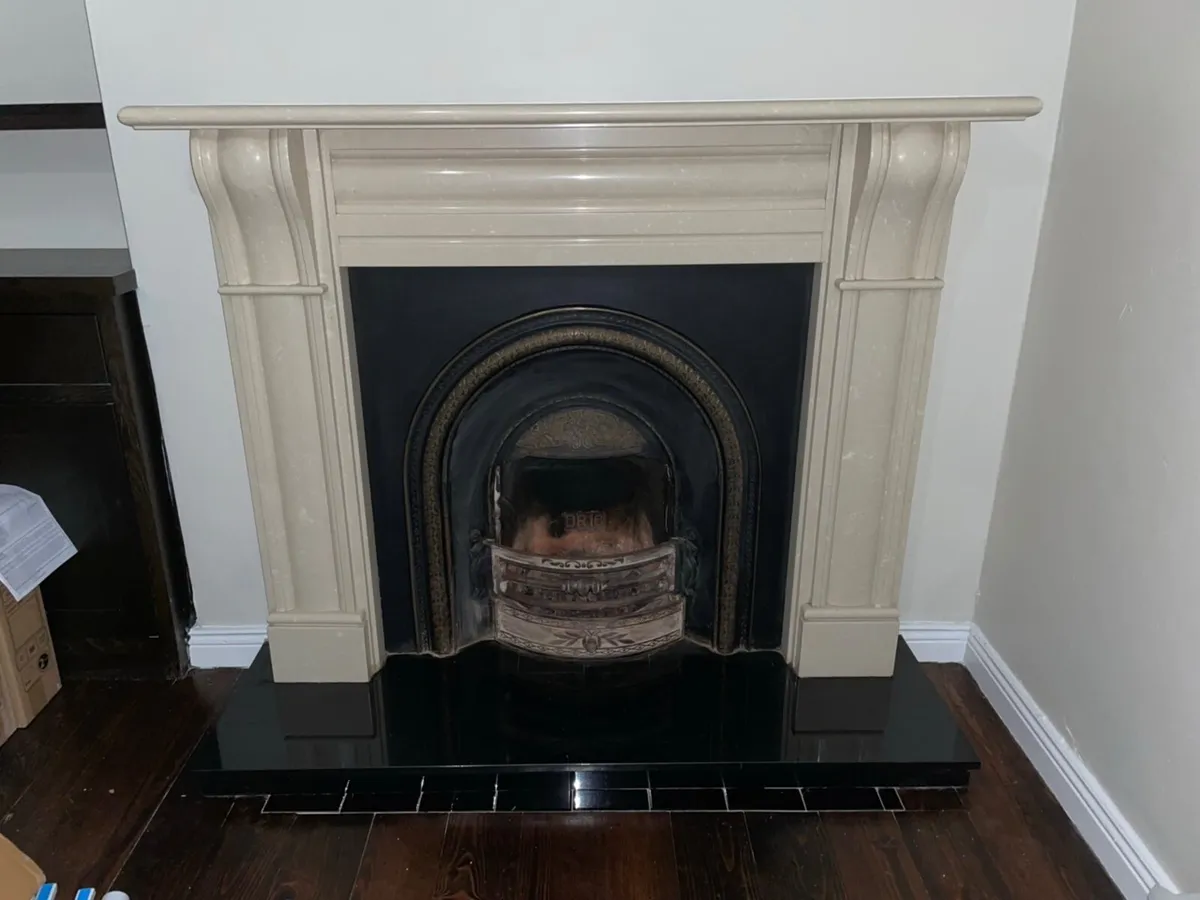 Marble Fireplace (complete) - Image 1