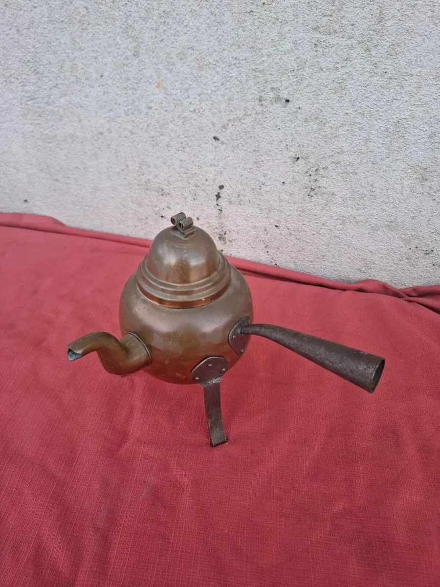 Copper tea pot postage possible - Image 2