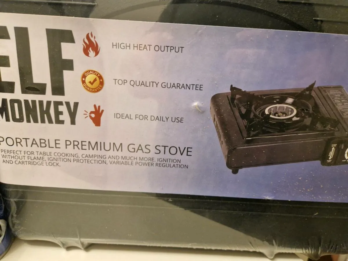 *UNUSED* NEW Camping Stove and Butane canisters - Image 2