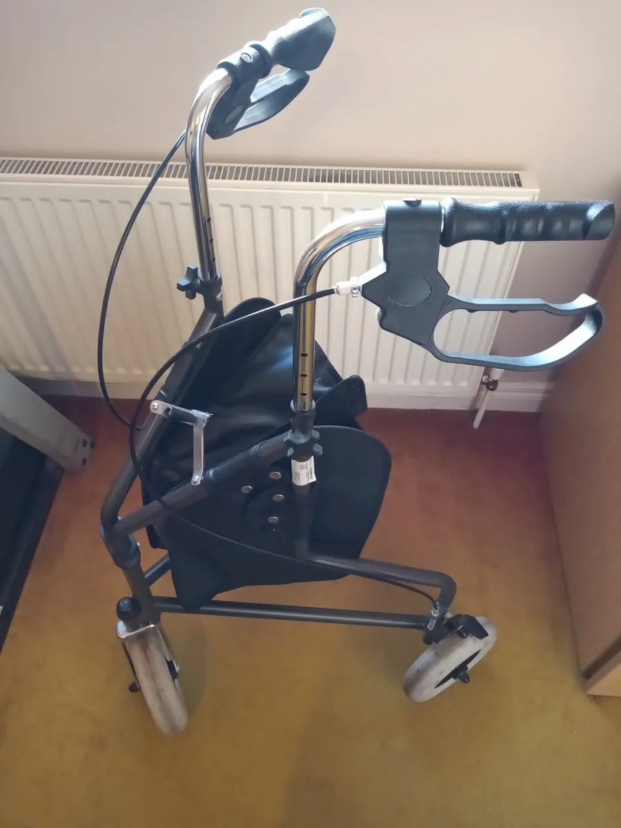 FREE Lightweight Folding Aluminium Walker - Image 1