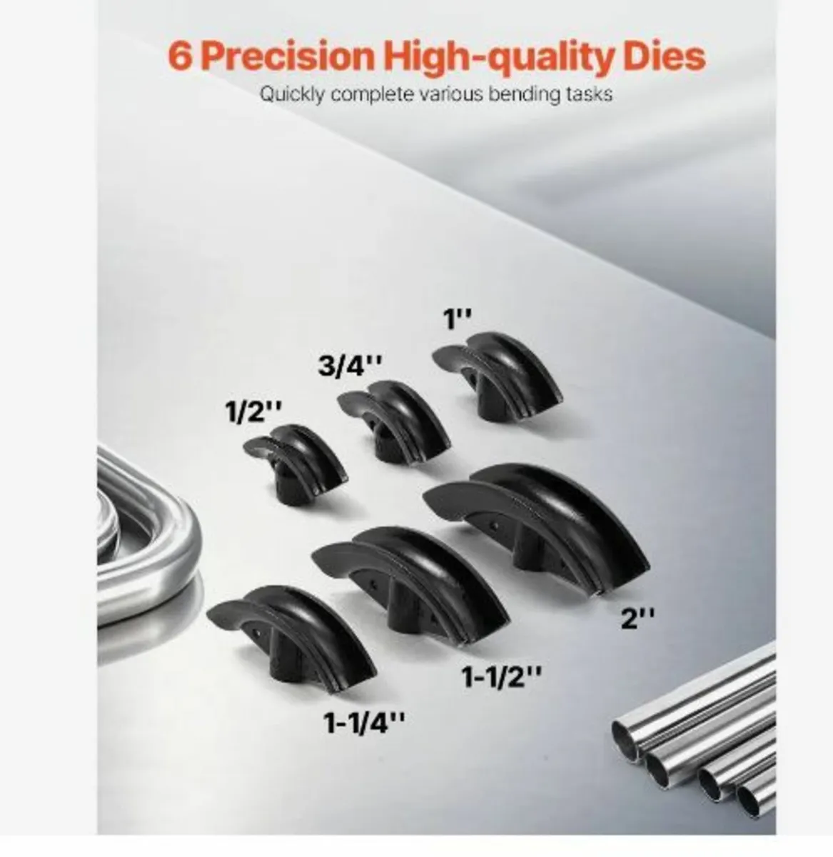 Hydraulic Pipe Bender, 12 Ton Manual Copper - Image 3