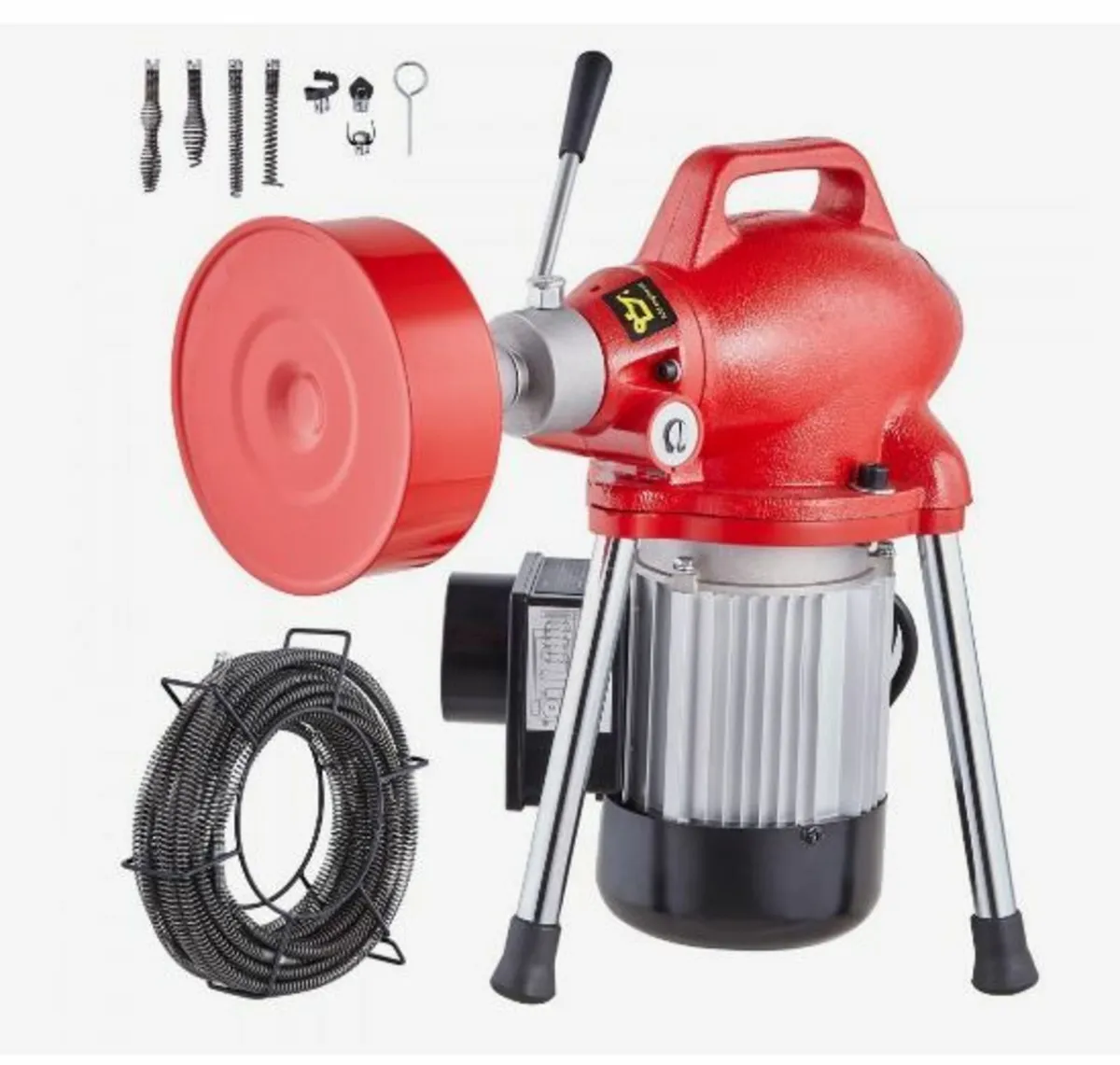 Drain Cleaner Machine 66FT x 5/8 Inch - Image 1
