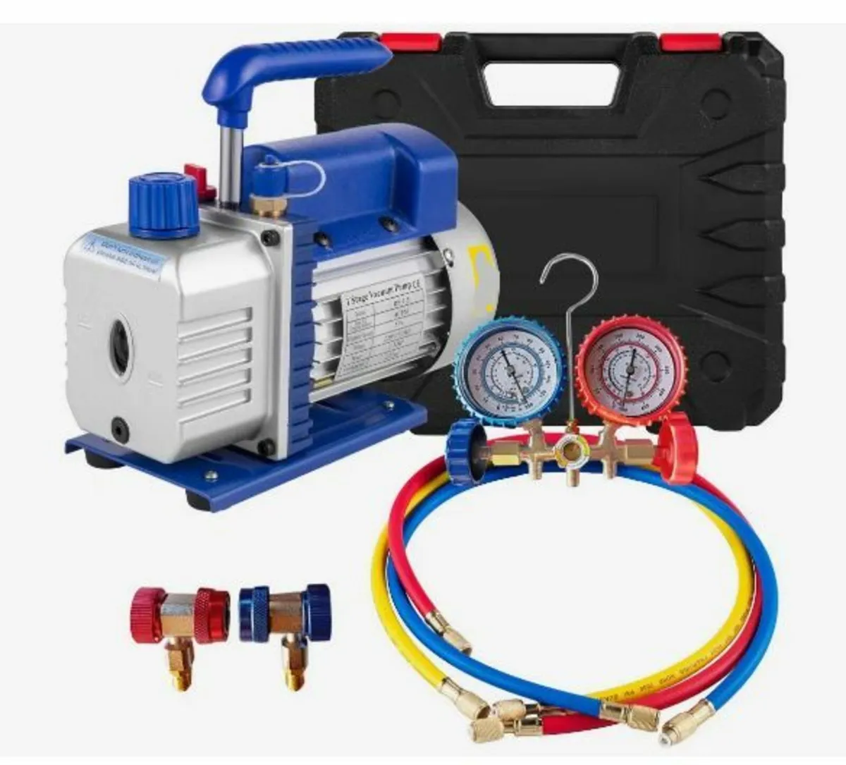 4CFM 1/4hp Air Vacuum Pump HVAC Refrigeration - Image 1