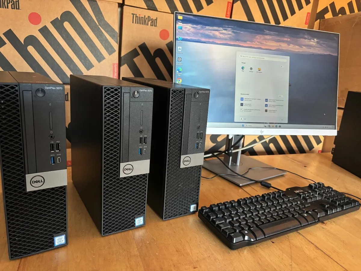 Dell Optiplex 5070 PC's-16Gb Ram-Win 11 Pro-Vat - Image 2