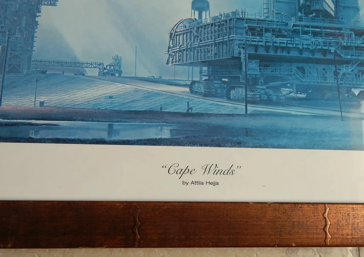 Large Signed Print of Cape Winds by Attila Hejja - Image 2