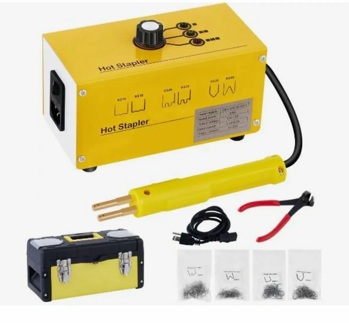 220V plastic welding machine hot staple gun - Image 1