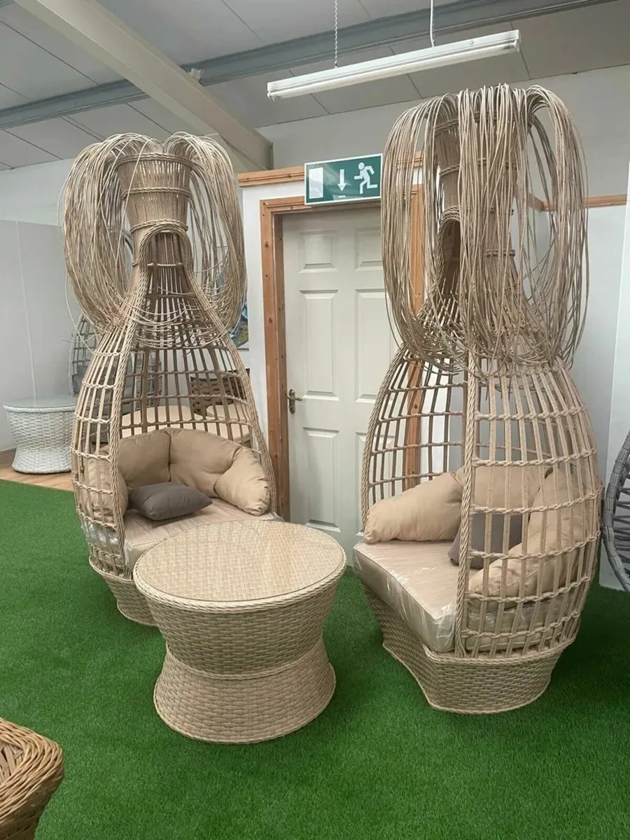 Rattan garden seat, outdoor seat, brand new - Image 1