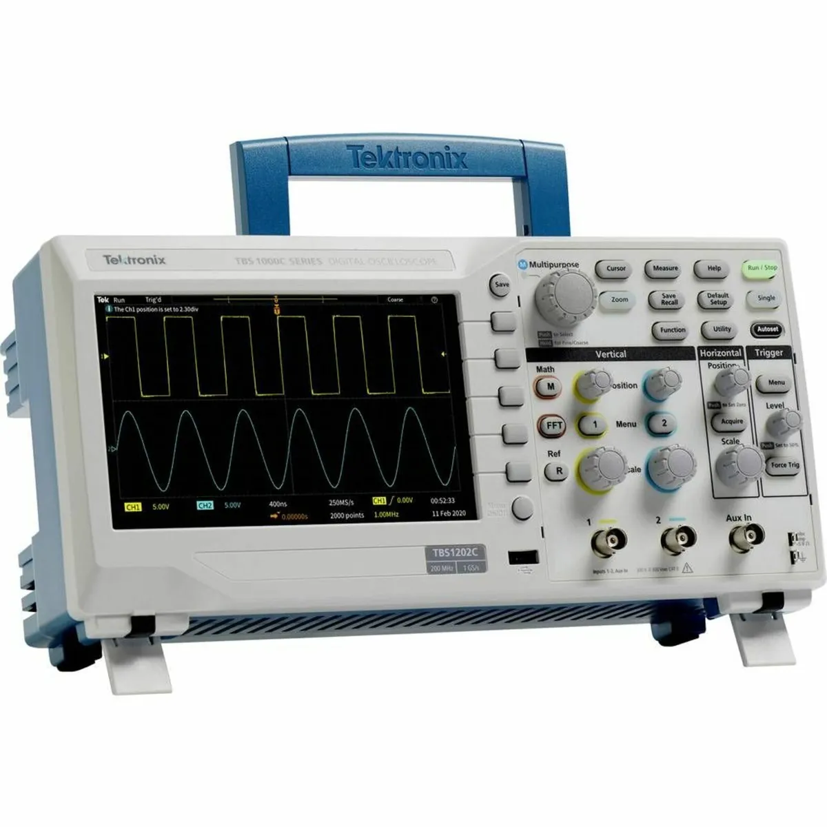 Tektronix TBS1102C oscilloscope - Image 2