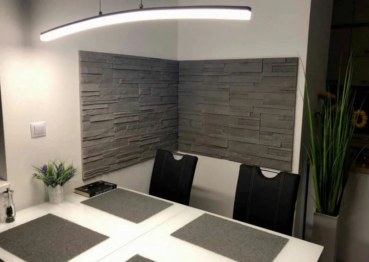 Creta Grey Stone Cladding for Internal Walls - Image 2