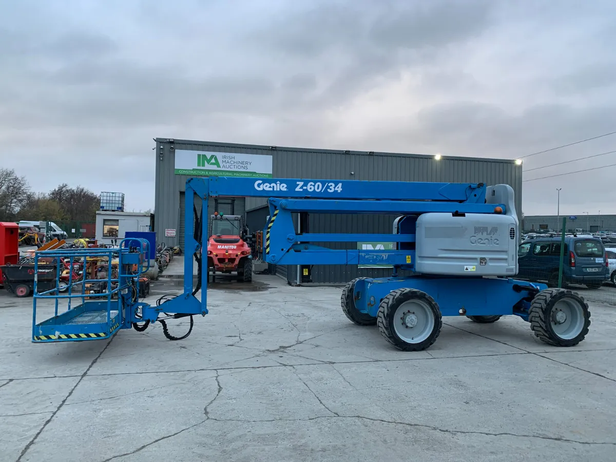 2014 GENIE Z-60/34 ARTIC DIESEL BOOM LIFT FOR AUCT - Image 2