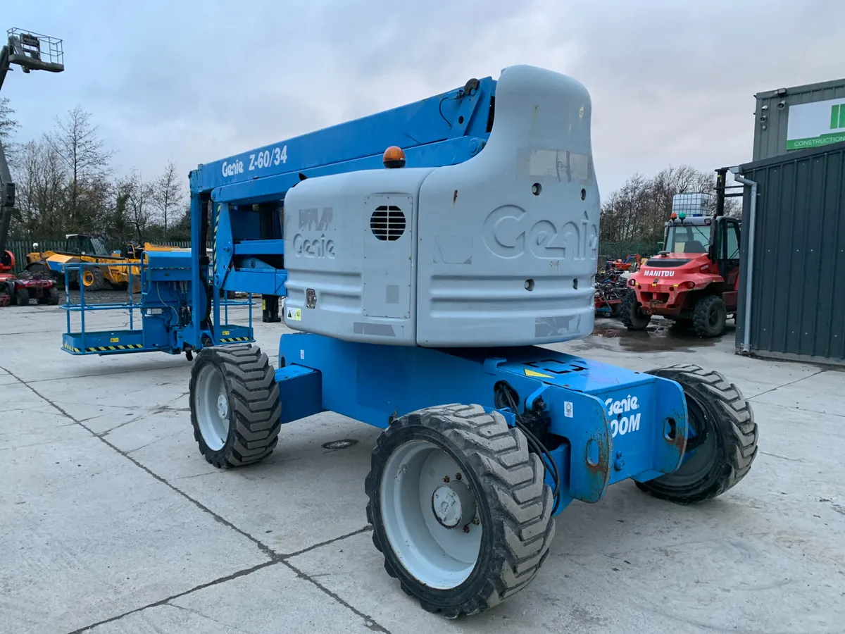 2014 GENIE Z-60/34 ARTIC DIESEL BOOM LIFT FOR AUCT - Image 3