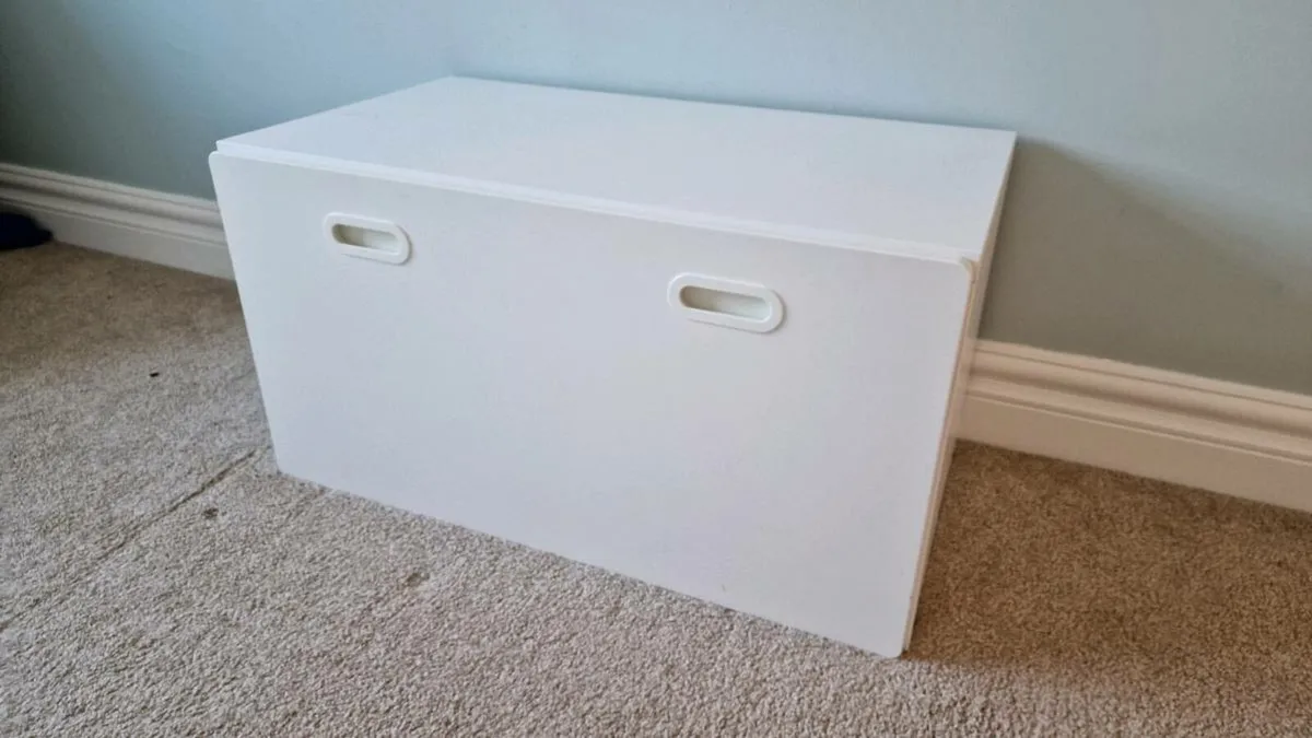Cot bed plus toy chest - Image 2