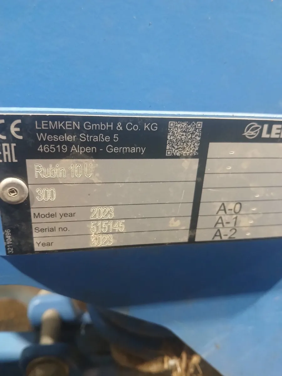 Lemken Rubin 10 Disc Harrow - Image 3