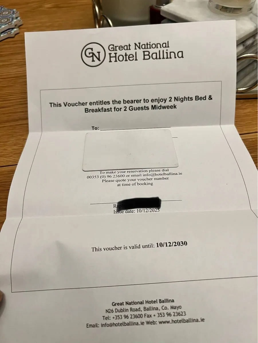 Hotel Voucher - Image 3