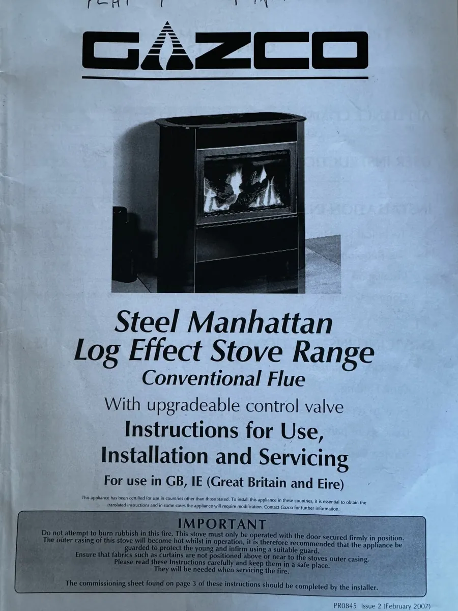 Gazco “Steel Manhattan” log-effect gas stove - Image 2