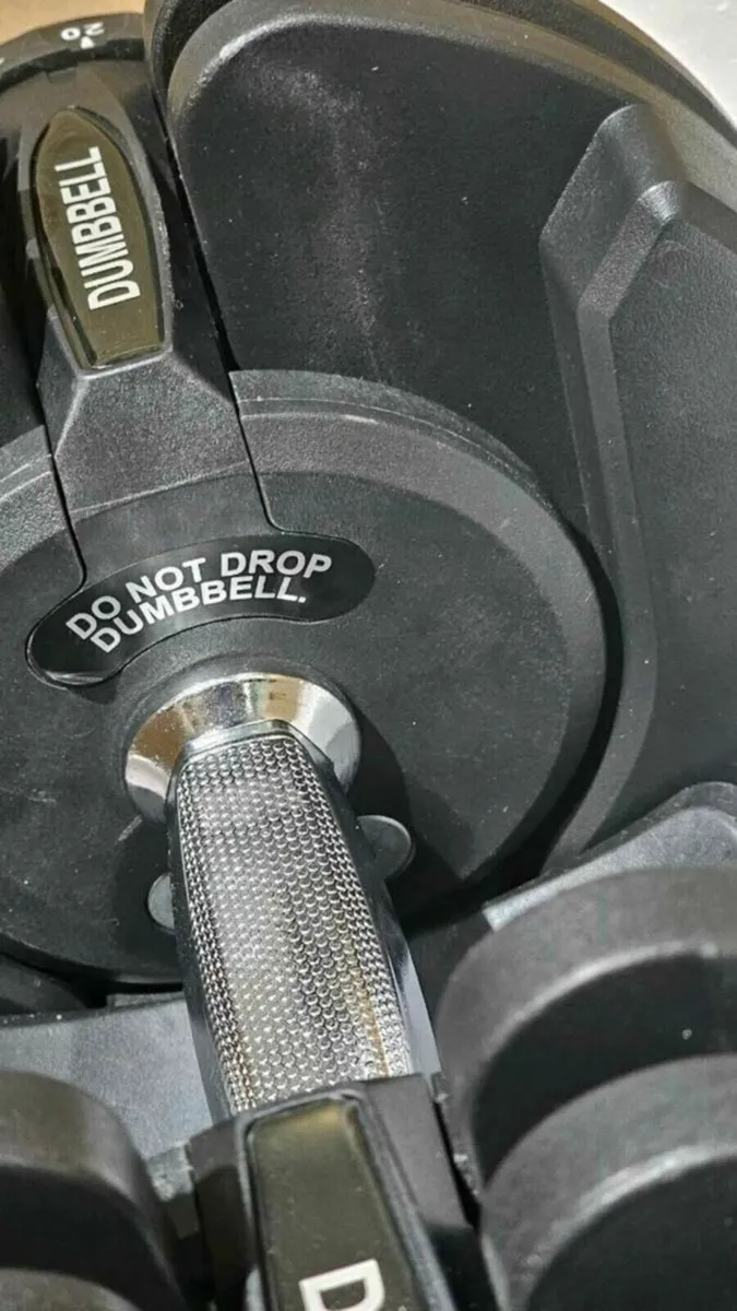 Dumbbells 2x 40kg - Image 4