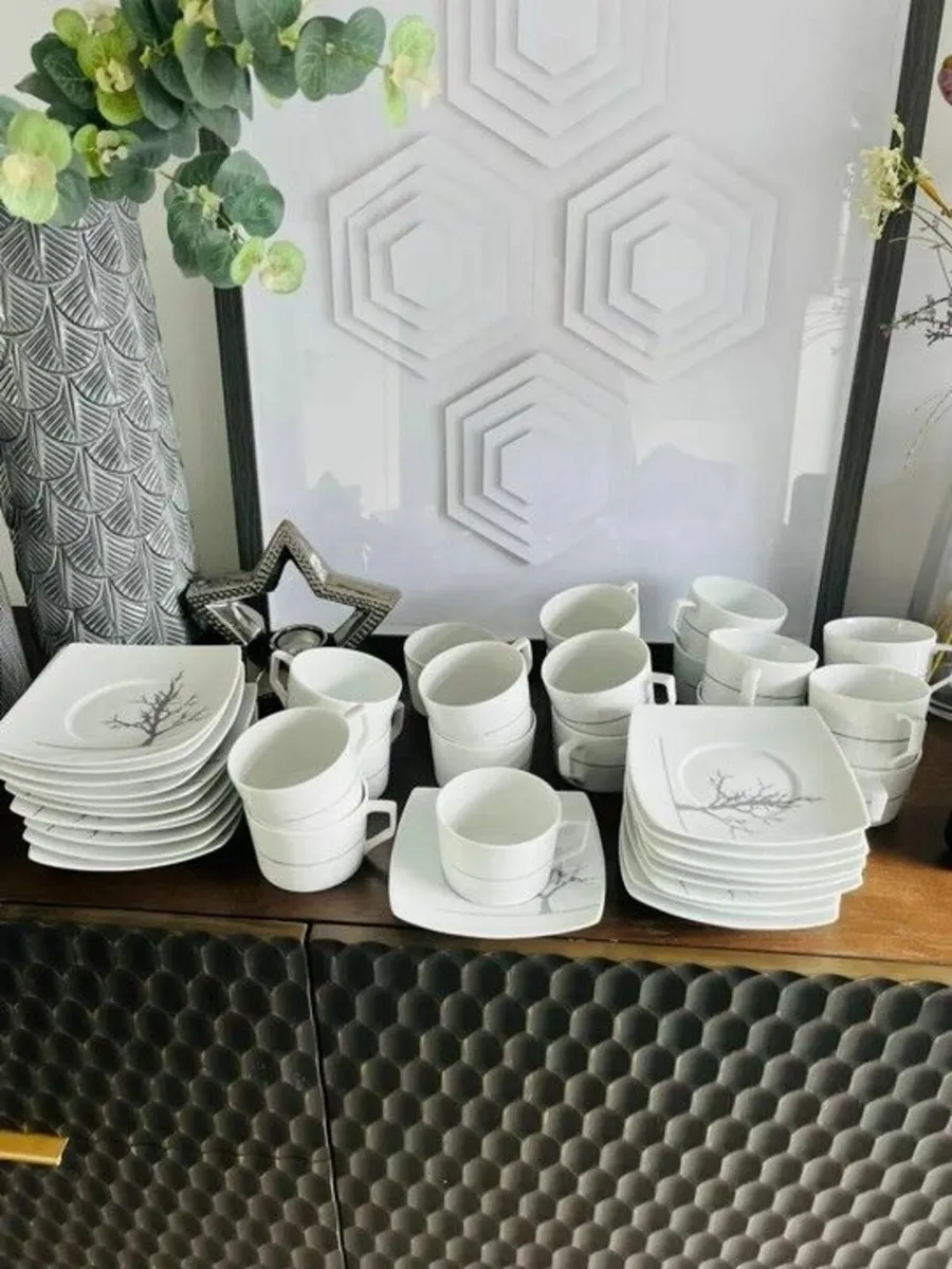 Cups and Saucers - Image 1