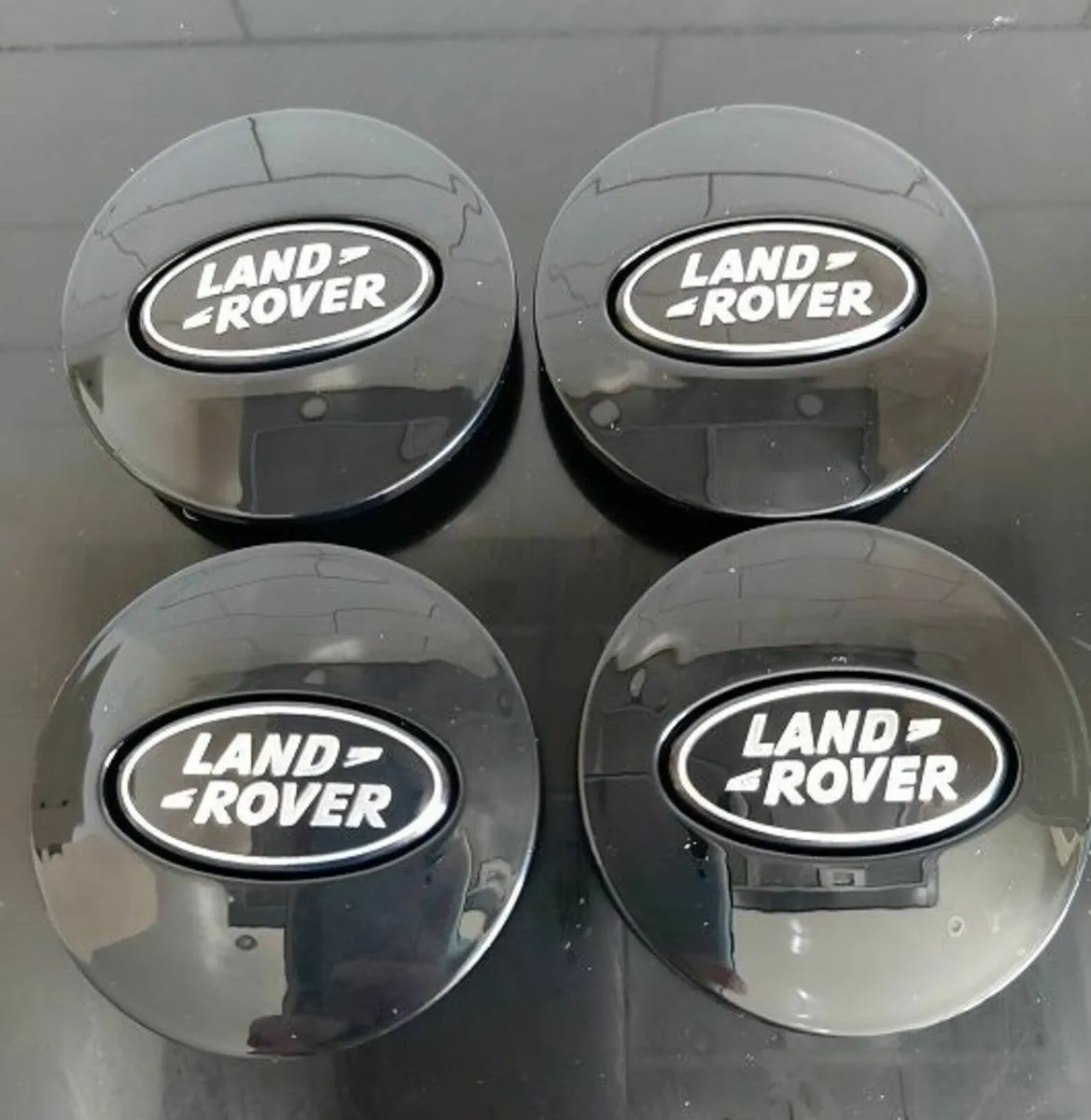 4 x Land Rover 63mm Centre Caps - FREE POST - Image 1