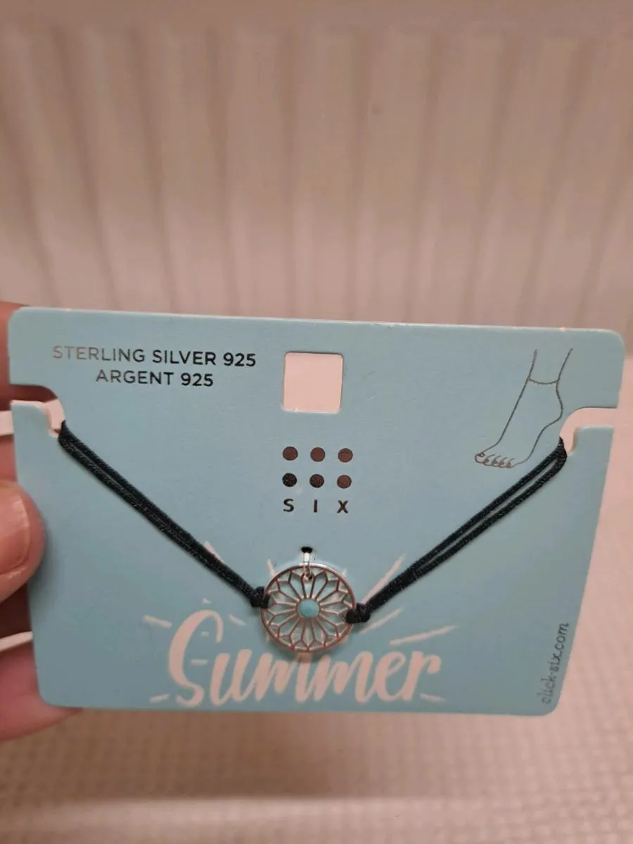 Sterling silver anklet - Image 2