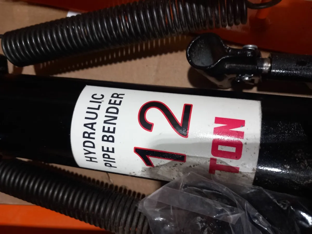 New 12t hydraulic pip bender - Image 2